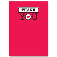 Heart Thank You Card